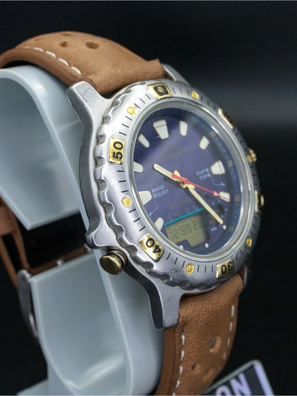 Casio Rare Marlin AD-724 Vintage Analog Digital JDM Import Watch